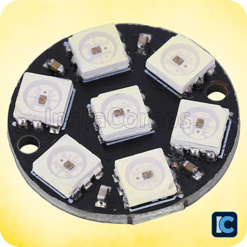 7-Bit WS2812B 5050 RGB LED Full Color Module Board 7-Bit WS2812B 5050 RGB LED Full Color Module Board